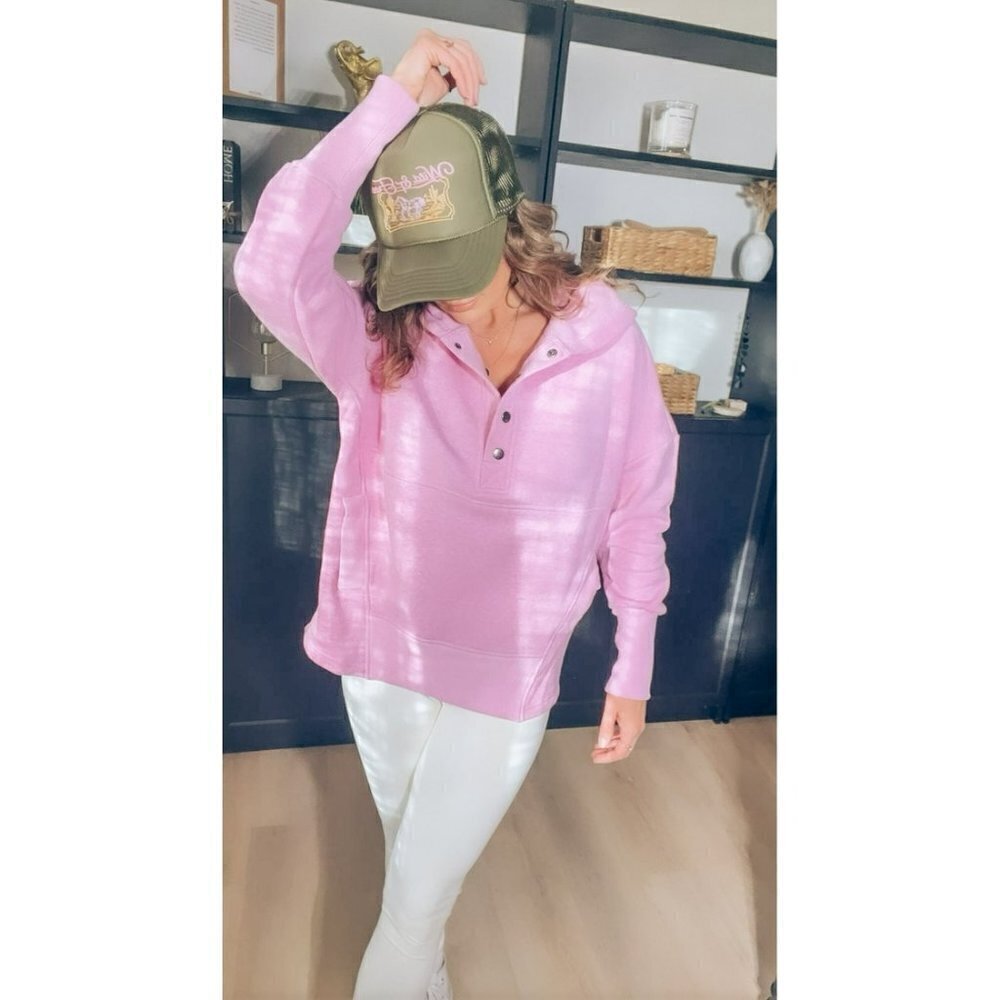 The Second Pullover in Heather Mauve